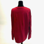 Blue 42 USC Trojans Red Gold Long sleeve logo tee