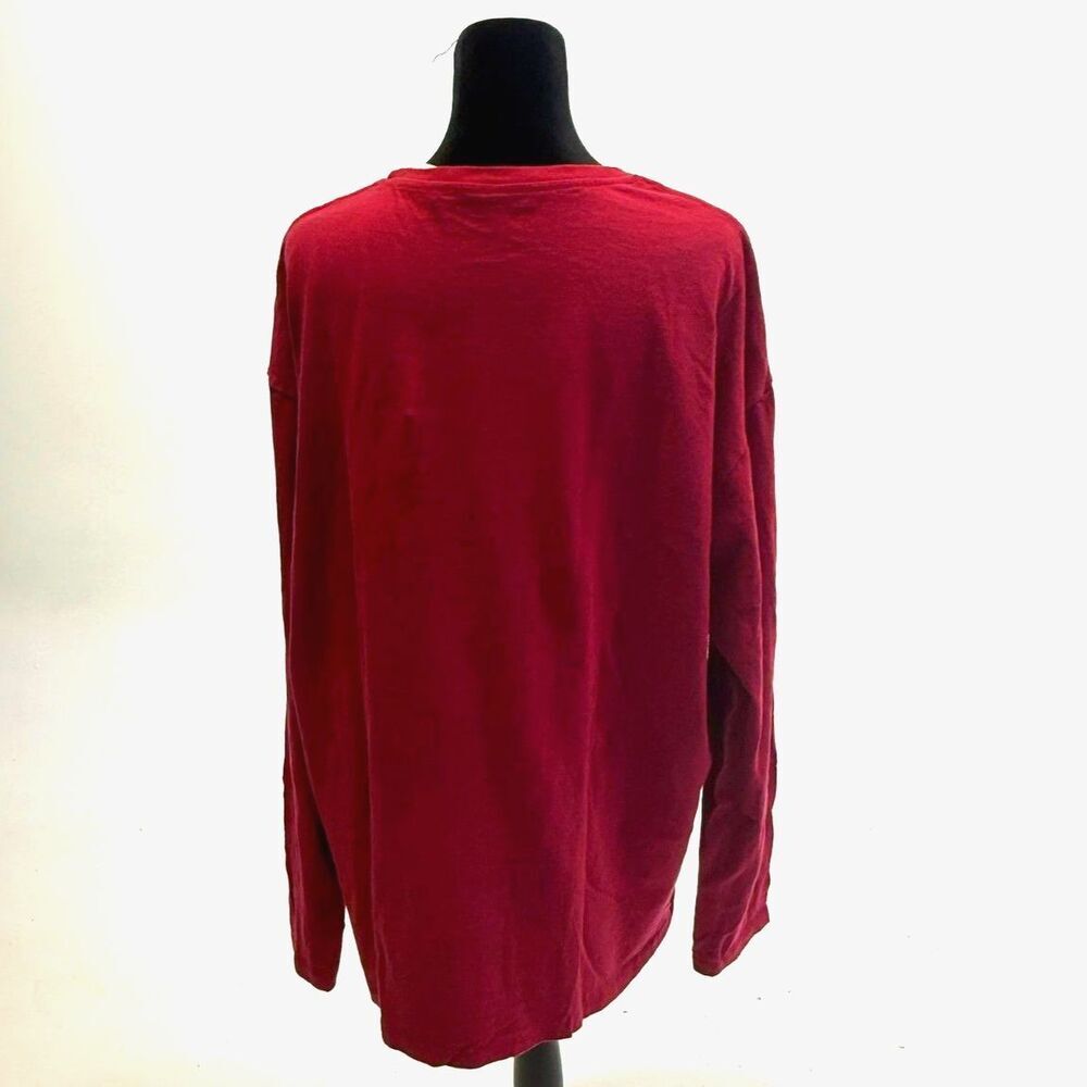 Blue 42 USC Trojans Red Gold Long sleeve logo tee