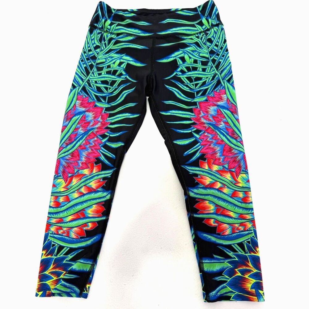 Mara Hoffman	tropical sports bra & legging set