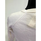 Pendleton cream 100% cotton cardigan 3/4 length sleeve