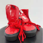 Vans	NWT David Bowie Ziggy Stardust Red Patent Leather High Tops