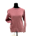 The North Face pink wool blend crew neck sweater