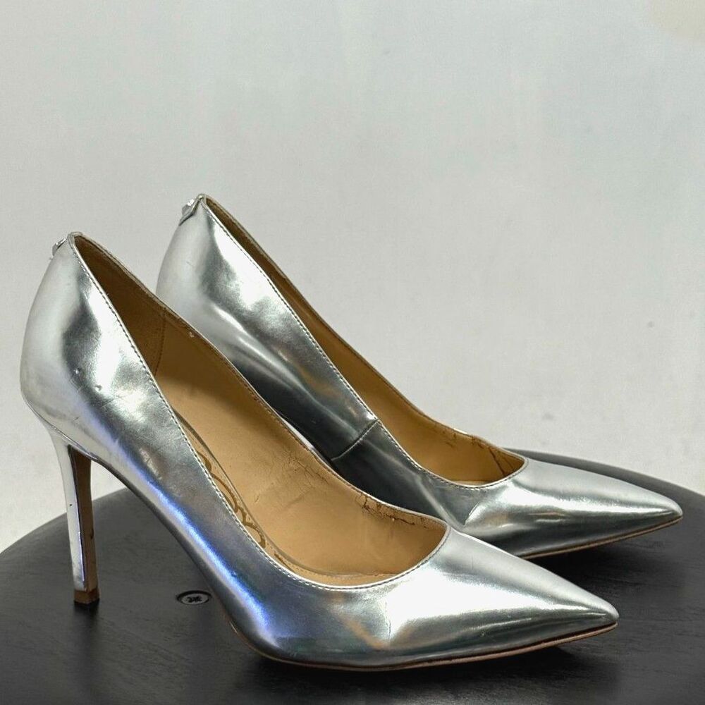 Sam Edelman Silver Hazel Women's Pump Size US 6.5
