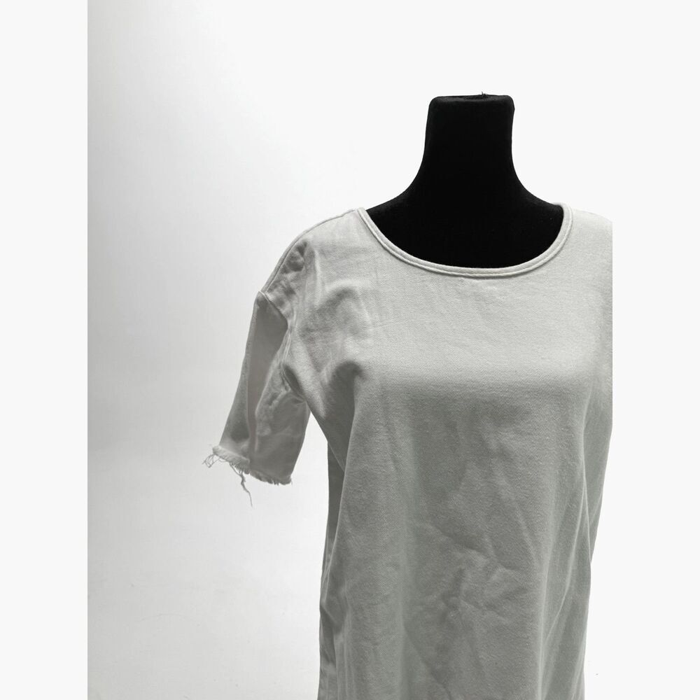 Toby Heart Ginger white denim aline mini dress