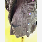 vintage navy sweater vest