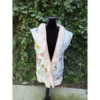 Upcycled Blanket Vest - Butterfly Quilt