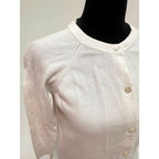 Pendleton cream 100% cotton cardigan 3/4 length sleeve