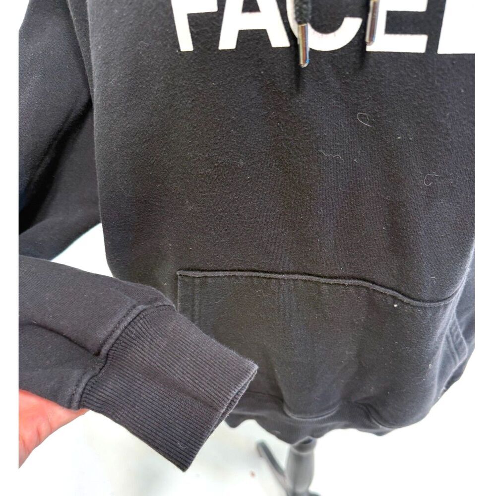The North Face women's black logo hoodie