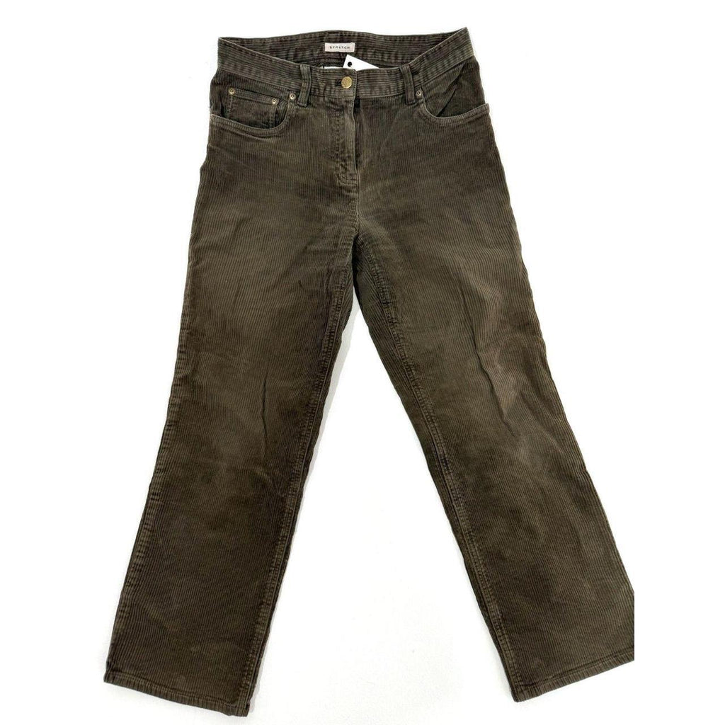 Jones New York Women's Green Trousers
