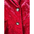 Coldwater Creek Crushed Velvet Blazer