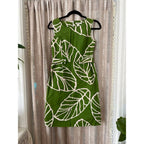 Harold's Green Leaf Shift Dress
