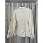 Bill Blass Linen Safari Jacket