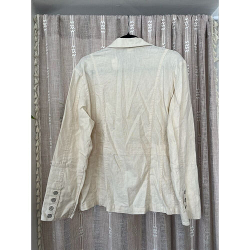 Bill Blass Linen Safari Jacket