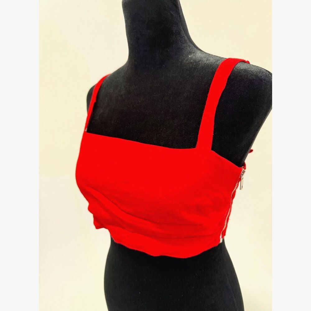 Flynn Skye red crop top