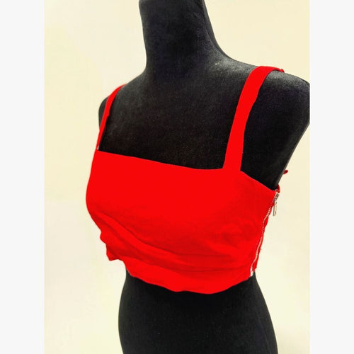 Flynn Skye red crop top