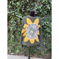 Upcycled Sweater - Sunflower appliqué