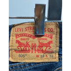Levi's 505 cutoffs size 33 - dark blue