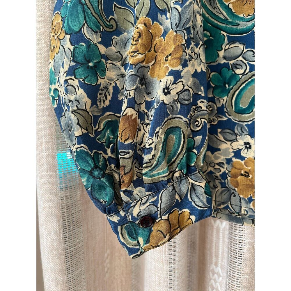 Eva Laurel Vintage Floral Blouse