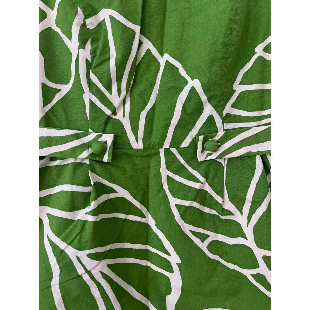 Harold's Green Leaf Shift Dress