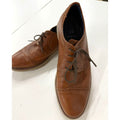Johnston & Murphy Holden cap toe tan leather