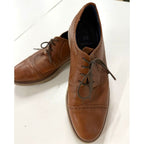 Johnston & Murphy Holden cap toe tan leather