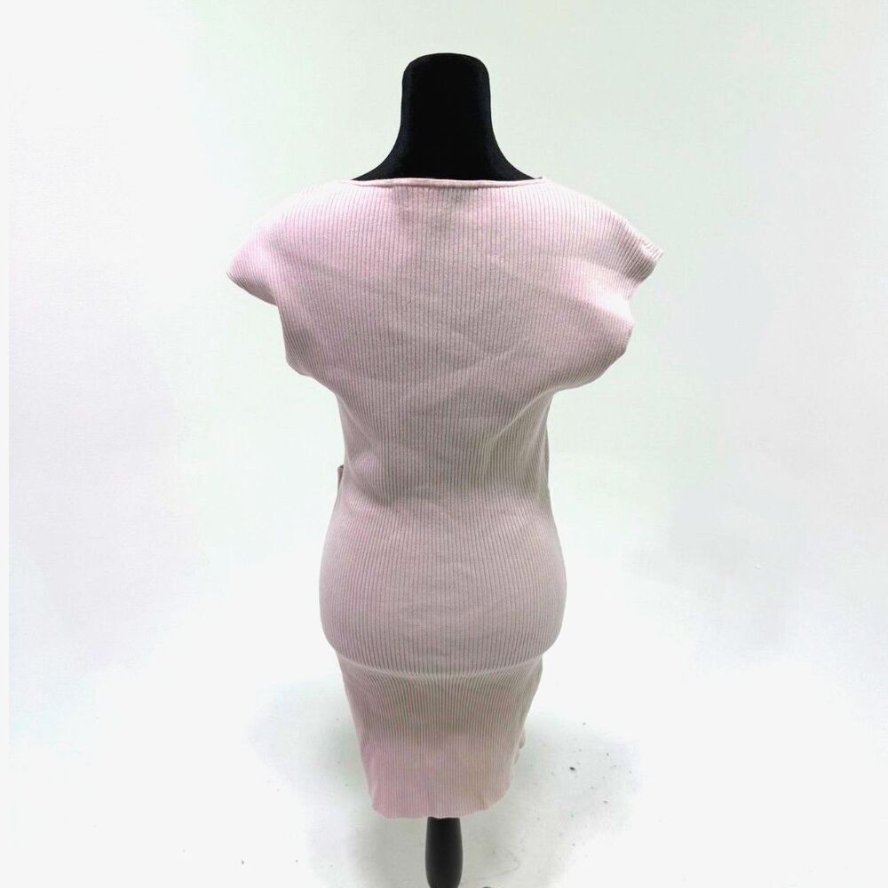 Wilfred Aritzia Knit Cutout Orchid Bodycon Mini Dress