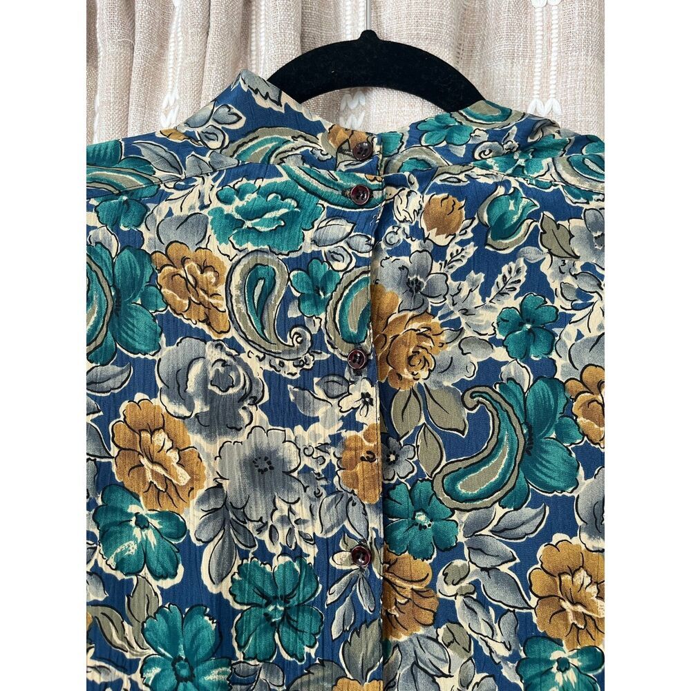 Eva Laurel Vintage Floral Blouse