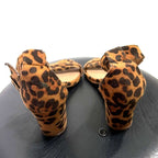 Spurr Amelia Block Heel Leopard print, size US 6