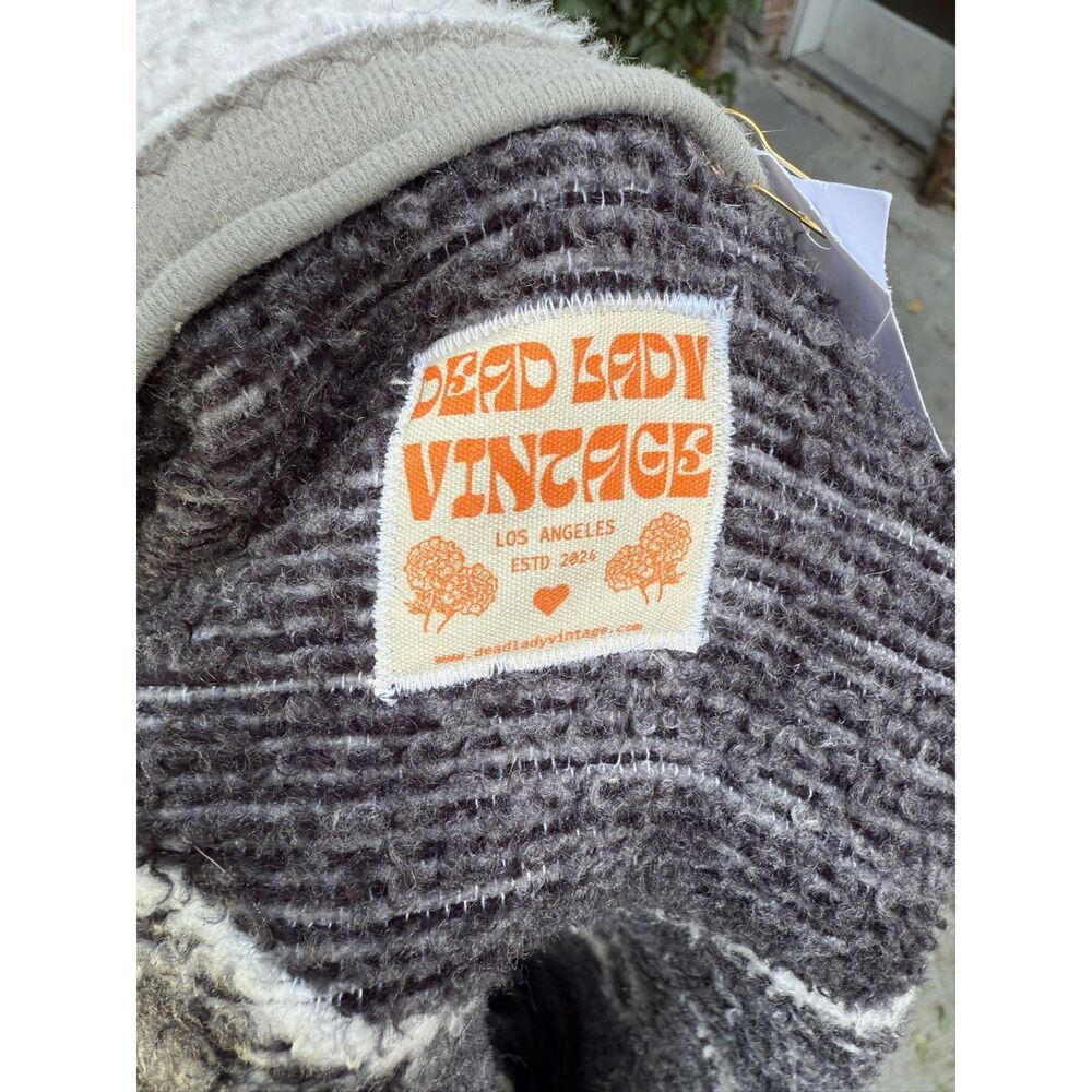 Upcycled Elephant Blanket Full Zip Coat