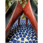 Gucci brown leather stilettos pumps