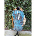 Upcycled Blanket & Curtain Hoodie - Deer Blanket