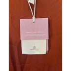 Nap	NWT Rust satin loungewear long sleeve midi dress / night gown