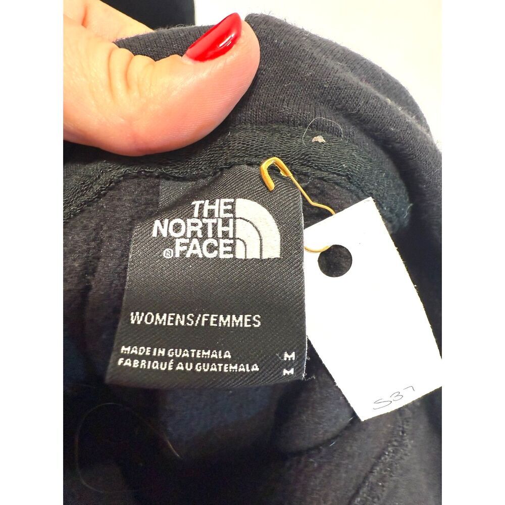 The North Face women's black logo hoodie