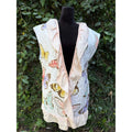 Upcycled Blanket Vest - Butterfly Quilt