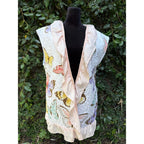 Upcycled Blanket Vest - Butterfly Quilt