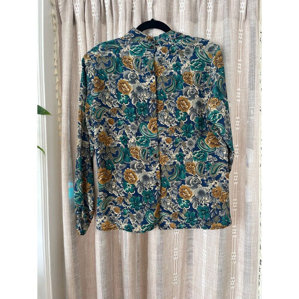 Eva Laurel Vintage Floral Blouse