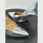 Sam Edelman Silver Hazel Women's Pump Size US 6.5