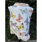 Upcycled Blanket Vest - Butterfly Quilt