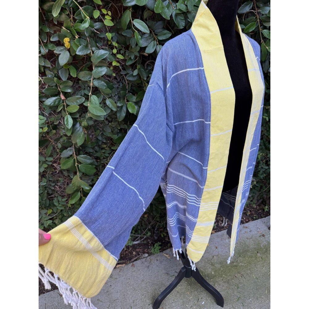 Upcycled Kimono - Turkish Towels