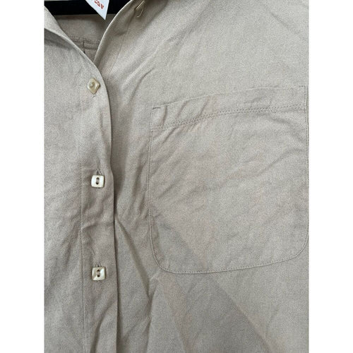 Anna and Frank Vintage 100% Silk Button Down Blouse
