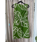 Harold's Green Leaf Shift Dress