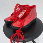 Vans	NWT David Bowie Ziggy Stardust Red Patent Leather High Tops