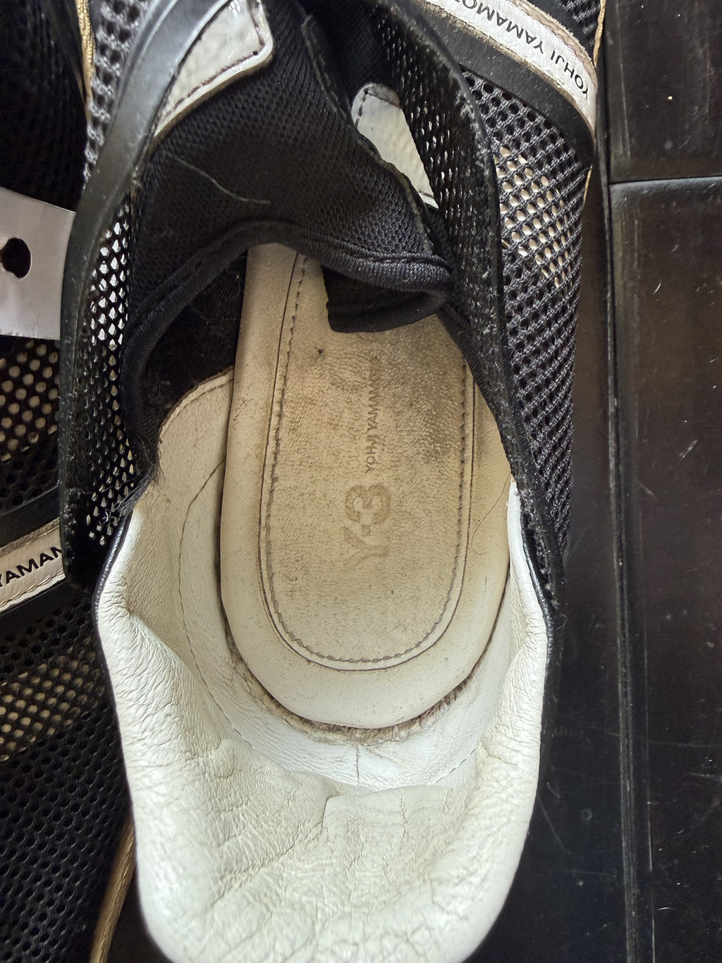 Yohji Yamamoto x Adidas	Y3 Q34819 black shell toes 10.5M