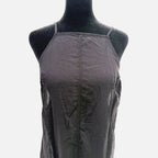 Free People black strappy halter a line shift mini sundress