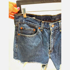 Levi's 505 cutoffs size 33 - dark blue