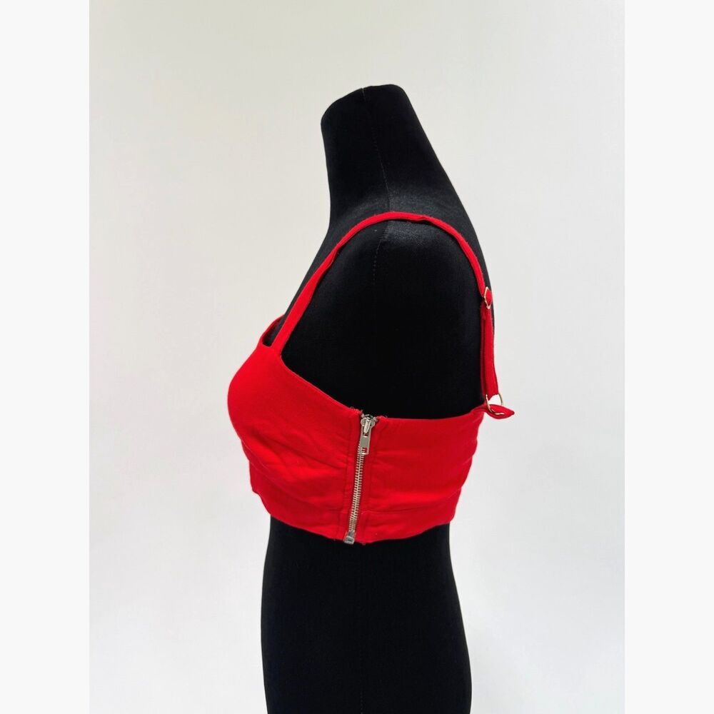 Flynn Skye red crop top