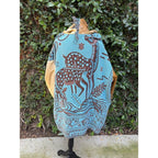 Upcycled Blanket & Curtain Hoodie - Deer Blanket
