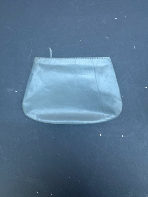 Dior NWT Vintage Gray Leather wallet coin purse