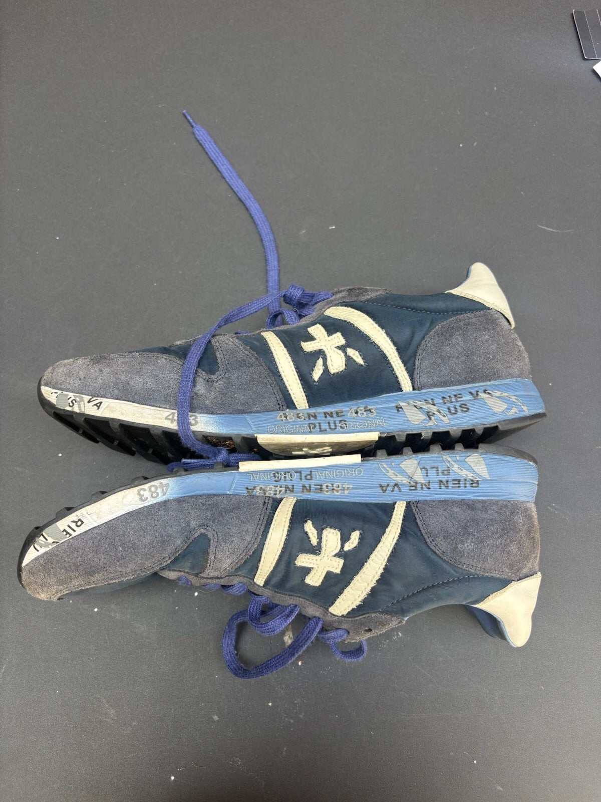Premiata	VAR.3289 NAVY BLUE SNEAKERS