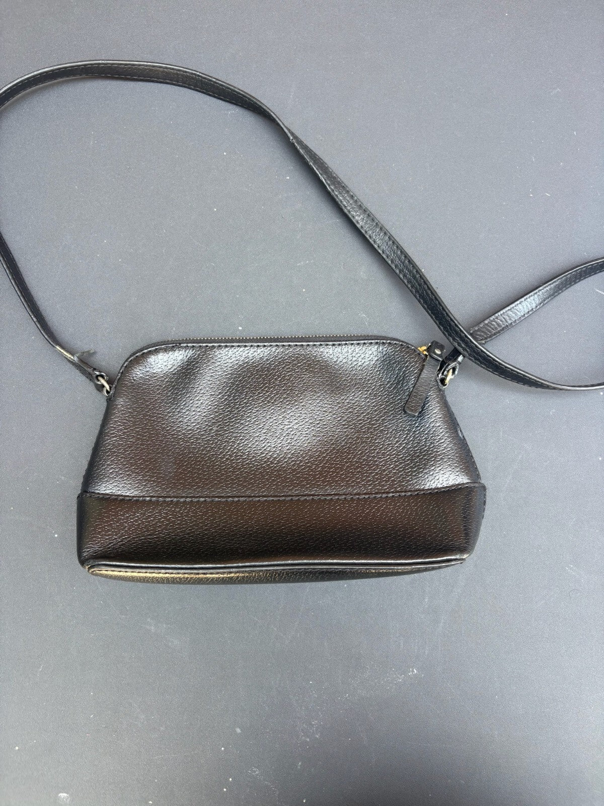 Kate Spade Black Pebbled Leather Crossbody Bag